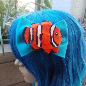 Clown Fish Hair Bow